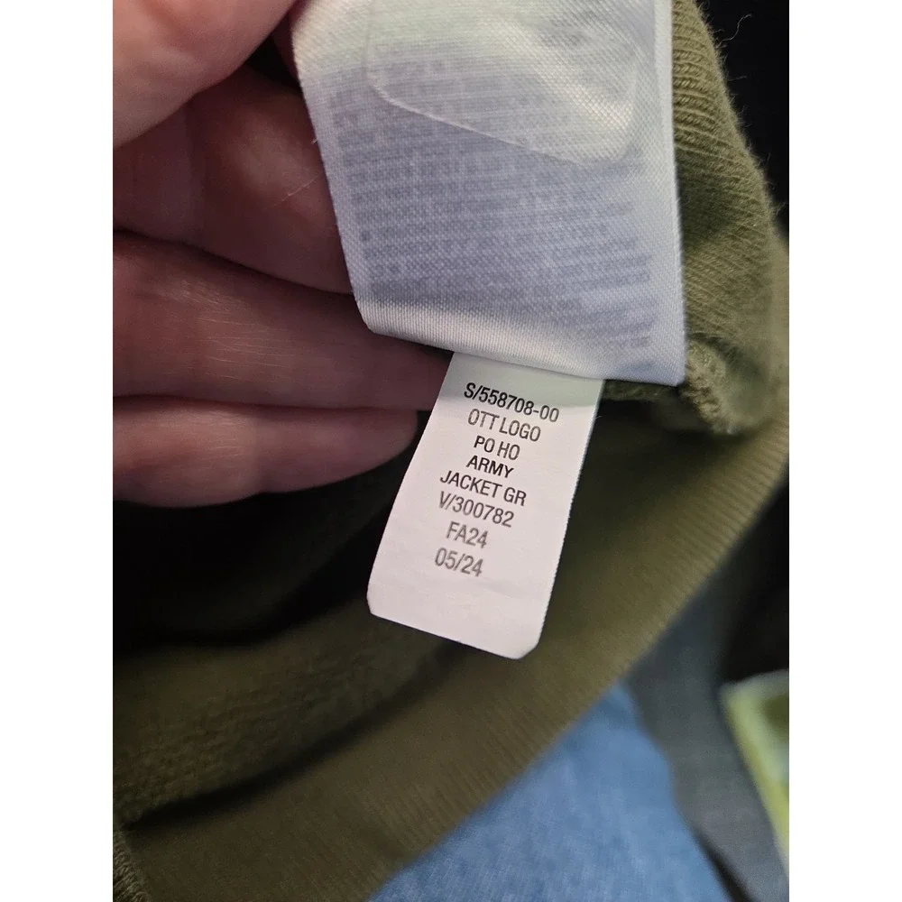 Baby Gap Athletic Hoodie Toddler 2T‎ Logo NYC Graphic Sweatshirt Army Green RARE